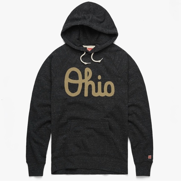 HOMAGE Other - Homage Script Ohio Hoodie Size Medium Grey Ohio State Buckeyes
